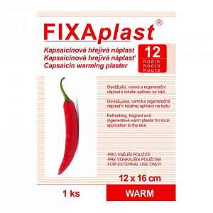 Náplast Fixaplast WARM hřejivá 12x16cm 1ks