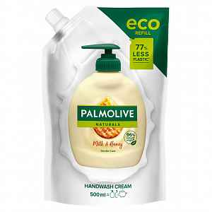 Palmolive tekuté mýdlo,500ml náplň milk&honey