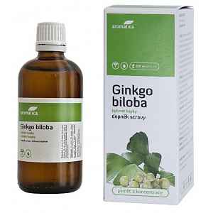 AROMATICA Ginkgo Biloba bylinné kapky 100ml