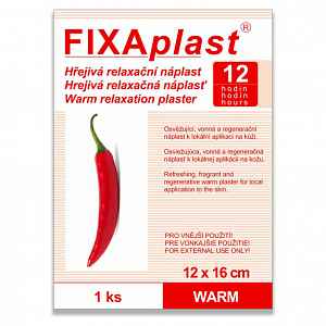 Náplast Fixaplast WARM hřejivá 12x16cm 1ks