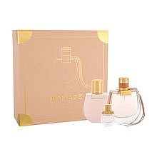 Chloe Nomade Dárková sada dámská parfémovaná voda 75 ml, miniaturka Nomade dámská parfémovaná voda 5 ml a tělové mléko Nomade 100 ml