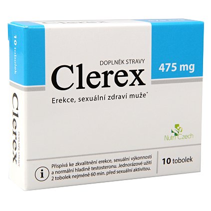 Clerex 475mg 10 tobolek pro muže