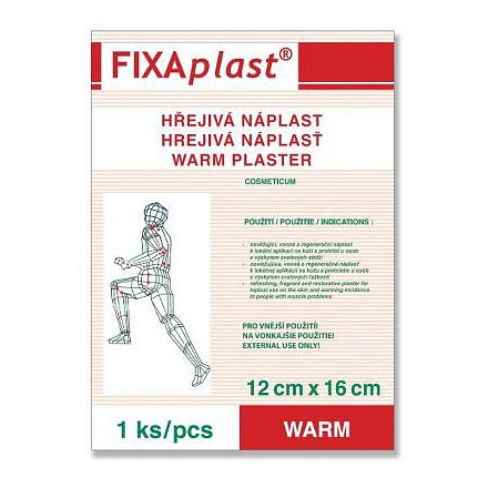 Náplast Fixaplast WARM hřejivá 12x16cm 1ks