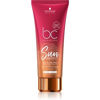 Schwarzkopf Professional BC Bonacure Sun Protect ochranný šampon na vlasy a tělo  200 ml