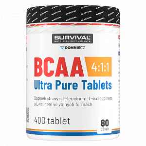 Survival BCAA 4:1:1 Ultra Pure Tablets 400 tbl