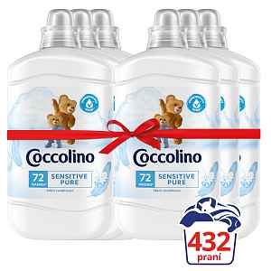 Coccolino Aviváž Sensitive 6x1,8l