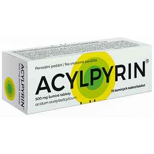 Acylpyrin 15 šumivých tablet