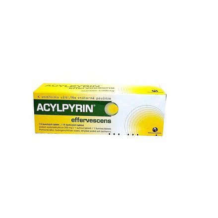 Acylpyrin 15 šumivých tablet