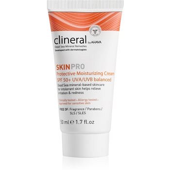 Ahava Clineral SKINPRO hydratační a ochranný krém pro citlivou a intolerantní pleť SPF 50 50 ml