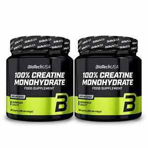 BioTech USA 100% Creatine Monohydrate 2 × 300 g