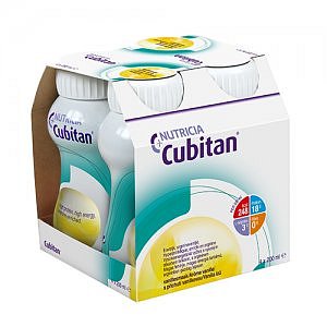 CUBITAN s příchutí vanilkovou 4x 200ml