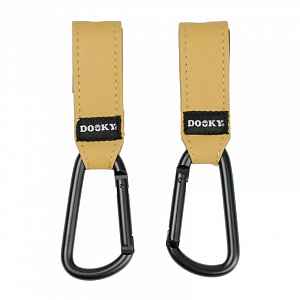 Dooky háčky Buggy Hook SMALL 2ks Brown