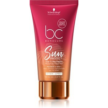 Schwarzkopf Professional BC Bonacure Sun Protect regenerační a posilující kúra 2 v 1  150 ml