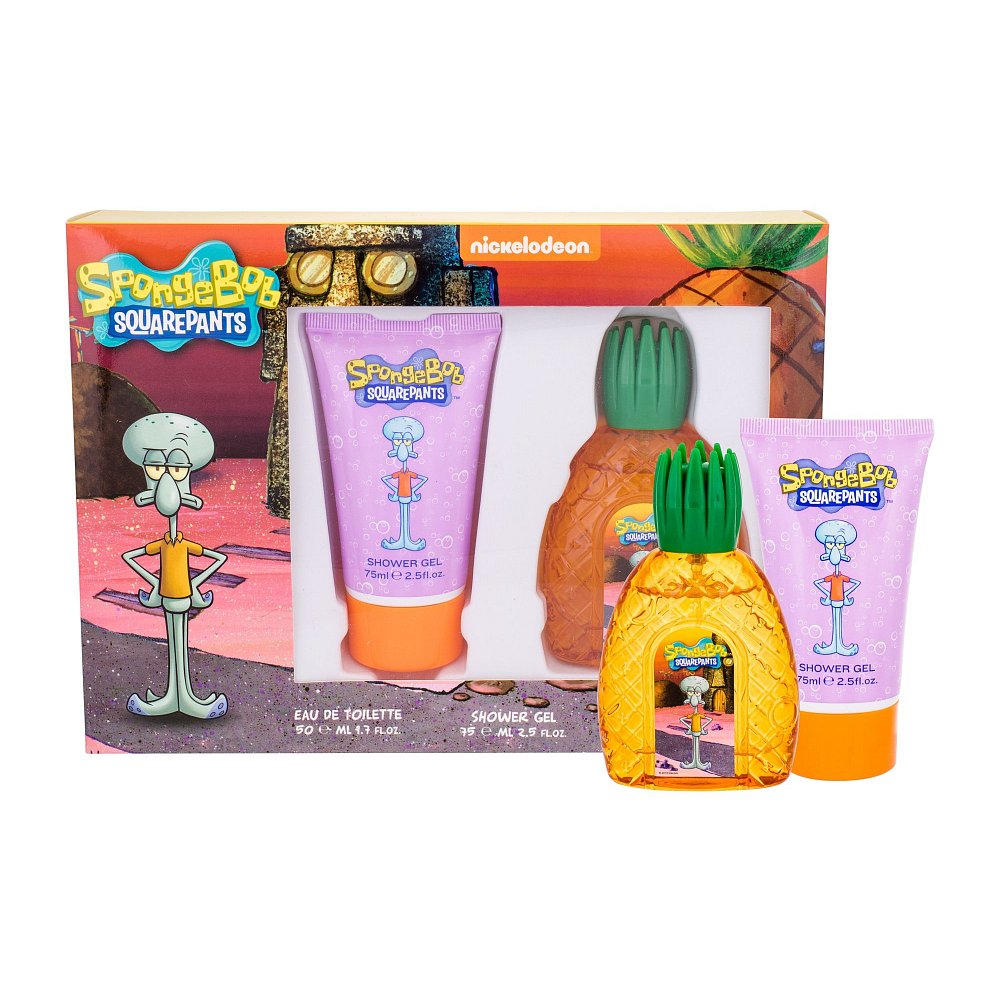 SPONGEBOB Squarepants Squidward Toaletní voda 50 ml + Sprchový gel 75 ml