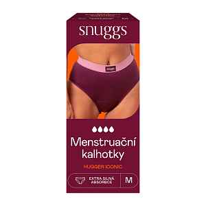 Snuggs Menstruační kalhotky Hugger Iconic Burgundy