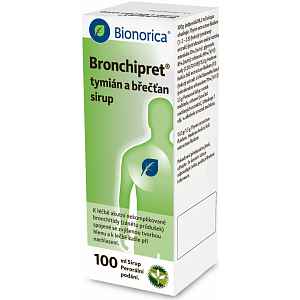 Bronchipret Tymián a Břečťan sirup sir.1x100ml