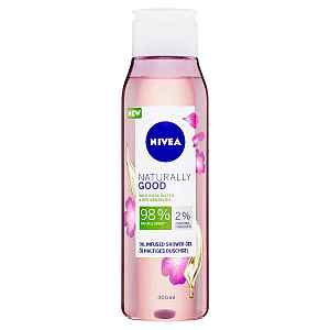 Nivea Sprchový gel Naturally Good Wild Rose (Oil Infused Shower Gel)  300 ml