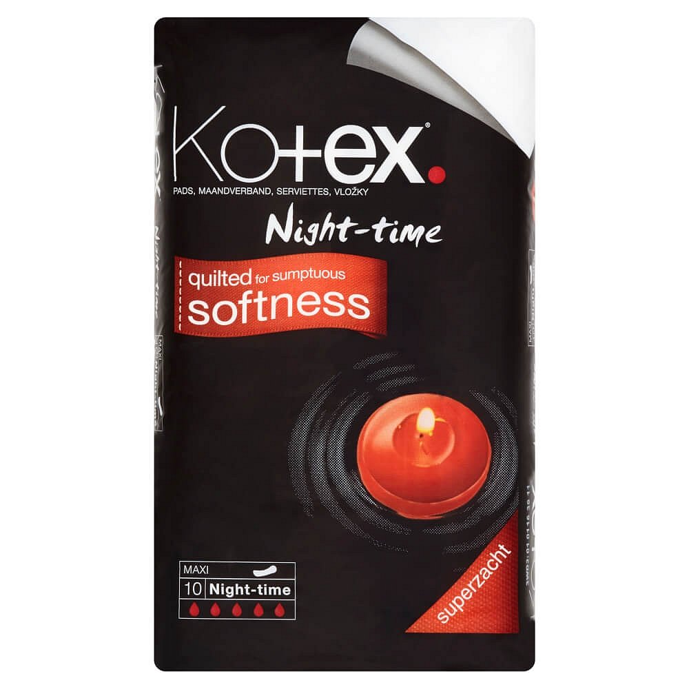 DHV Kotex Night time 10 ks