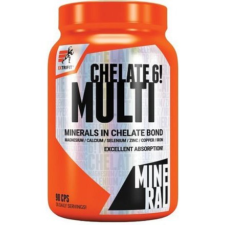 Extrifit Multi Mineral Chelate 6! 90 kapslí