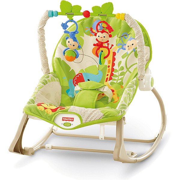FISHER-PRICE Sedátko od miminka po batole – Rainforest