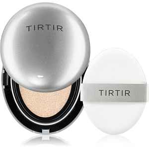 TIRTIR Mask Fit Aura Cushion Mini hydratační make-up v houbičce pro rozjasnění pleti odstín 13N Fair Ivory 4.5 g