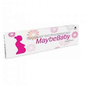 Těhotenský test Maybe Baby Strip 2v1
