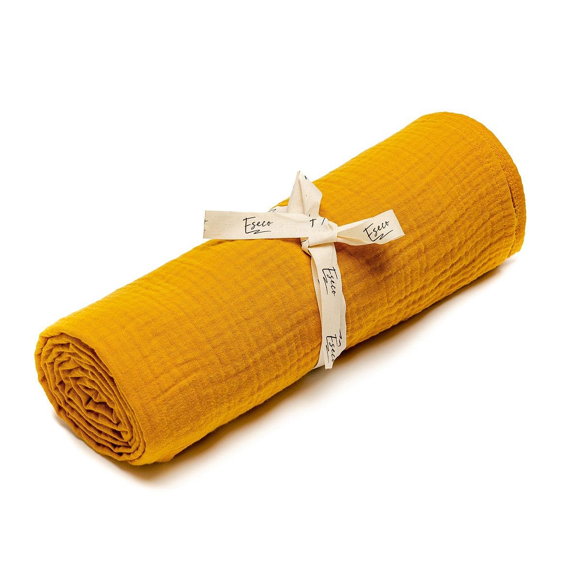 ESECO Mušelínová osuška 1 ks mustard