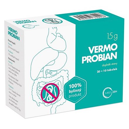 Vermoprobian pro osoby nad 65kg 20+10cps