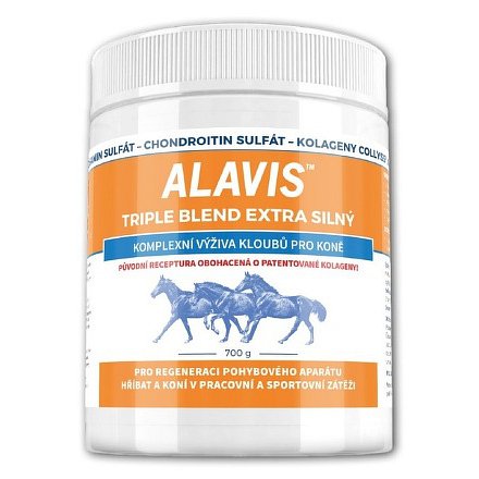 ALAVIS Triple blend Extra silný 700g - veterinární