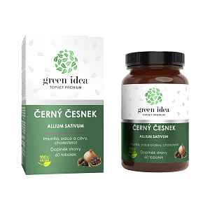 Černý česnek - 60 kapslí - Green idea