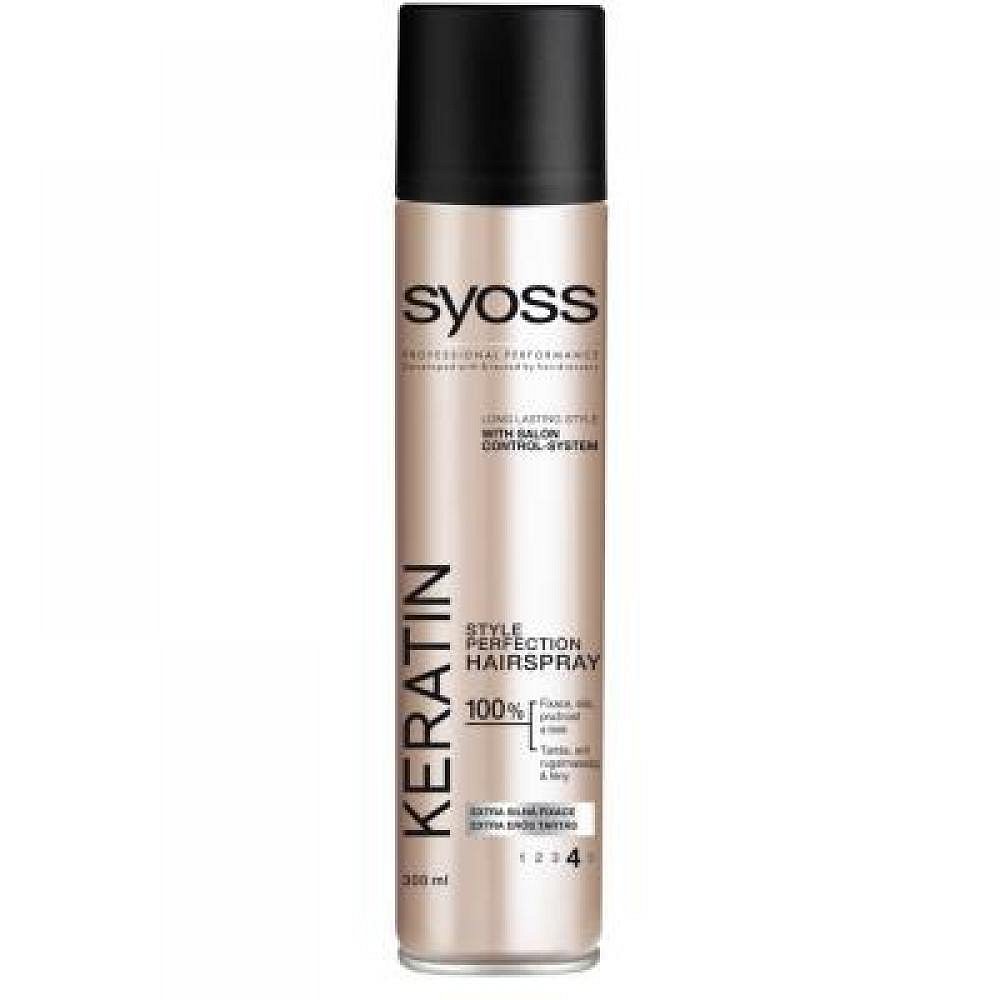 SYOSS Keratin lak na vlasy extra silná fixace 300 ml