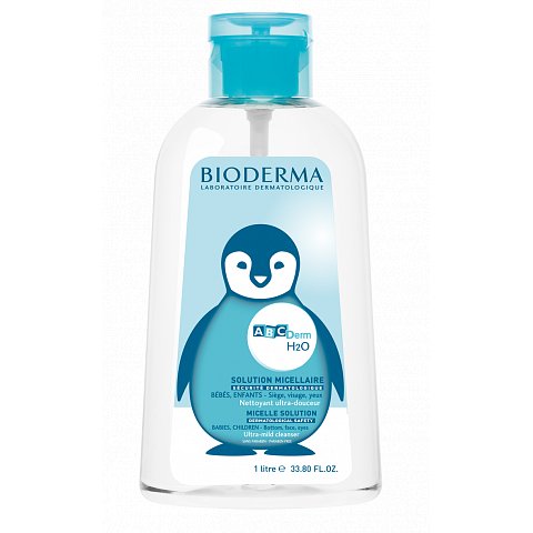 Bioderma ABCDerm H2O Micelární voda 1l