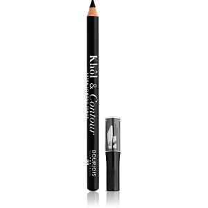 Bourjois Khôl & Contour Extra Longue Tenue dlouhotrvající tužka na oči s ořezávátkem odstín 001 Noir-issime 1,2 g