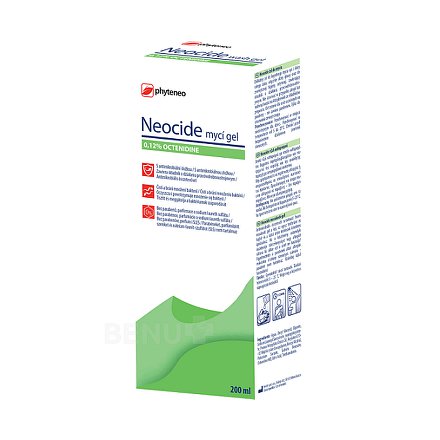 Phyteneo Neocide mycí gel 200ml
