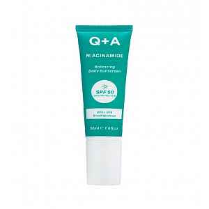 Q+A Sun care Ochranný pleťový krém s niacinamidem SPF50 50 ml