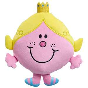 Rainbow designs limited Little Miss Princess plyšová hračka 1 ks