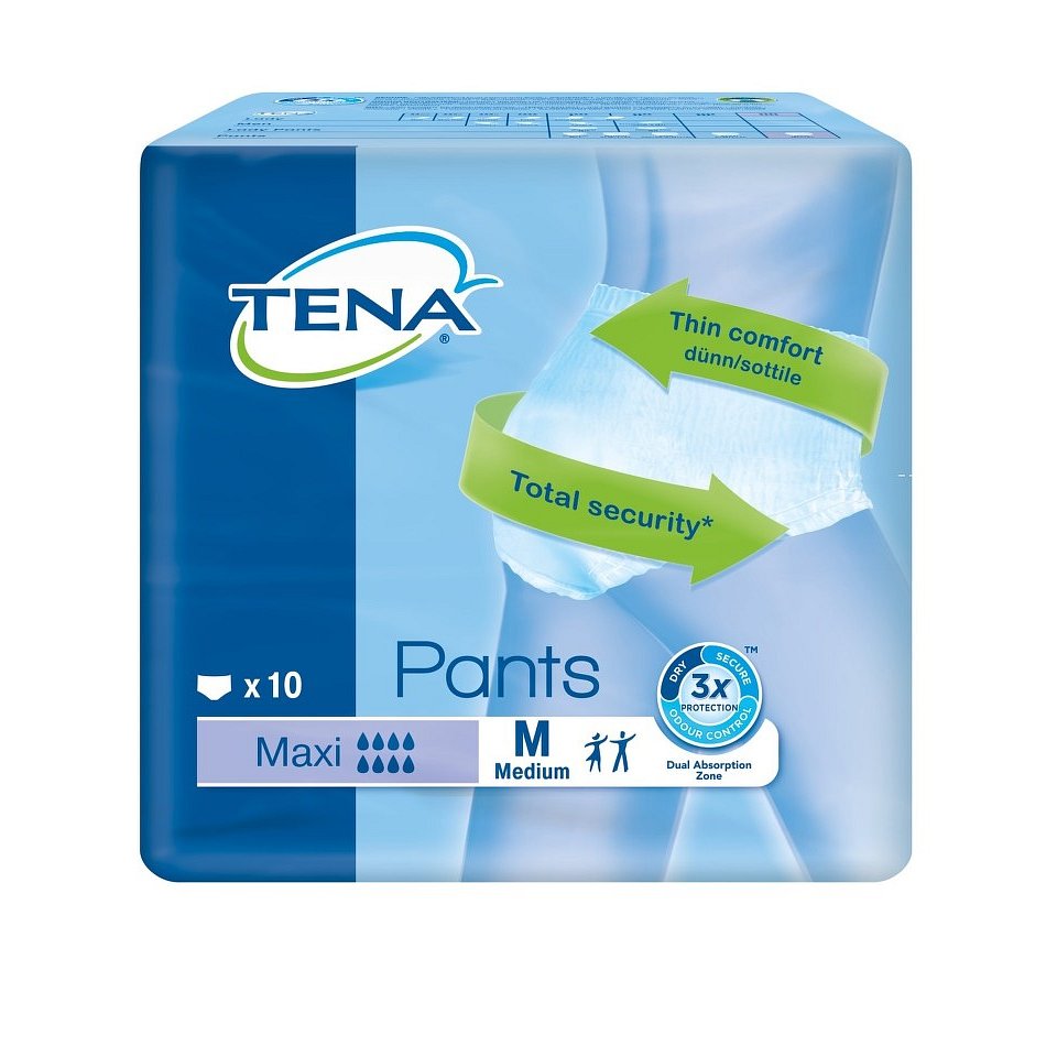 TENA Pants Maxi Medium inkontinenční kalhotky 10ks