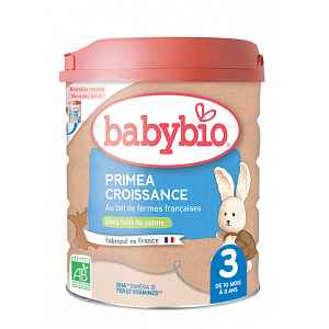 BABYBIO PRIMEA 3 CROISSANCE kojenecké bio mléko 800 g