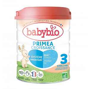 BABYBIO PRIMEA 3 CROISSANCE kojenecké bio mléko 800 g