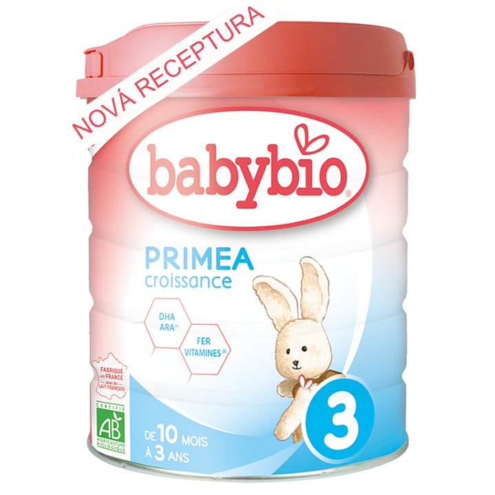 BABYBIO PRIMEA 3 CROISSANCE kojenecké bio mléko 800 g