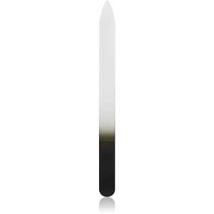 Crystal Bohemia Black skleněný pilník na nehty oboustranný 1 ks