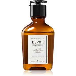 DEPOT 100 HAIR CLEANSING NO. 105 INVIGORATING SHAMPOO posilující šampon proti vypadávání vlasů 50 ml