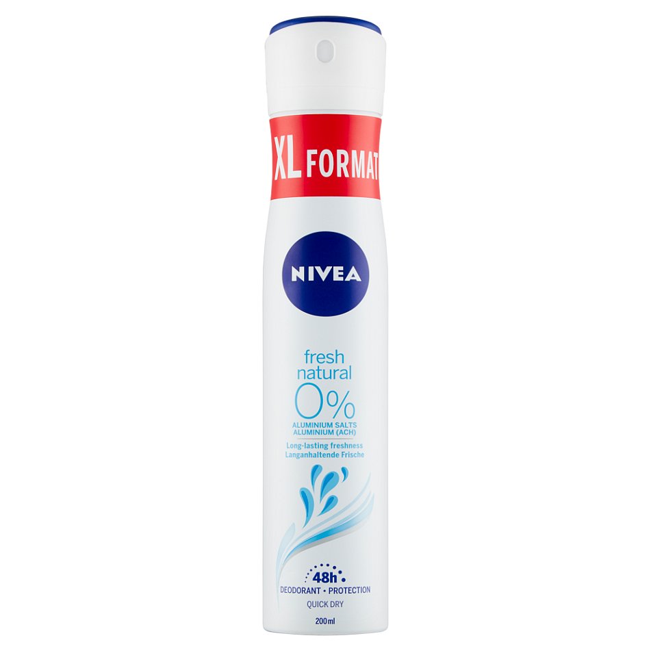 NIVEA Fresh Natural Deodorant sprej 200 ml