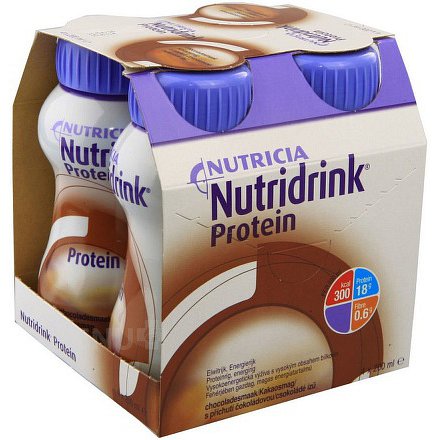 Nutridrink Protein čokoláda por.sol.4x200ml Nový