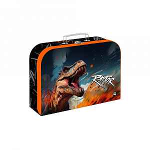 Oxybag Kufřík na výtvarku Dino, 34 cm, lamino