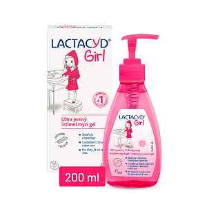 Lactacyd Girl Ultra jemný intimní mycí gel 200 ml