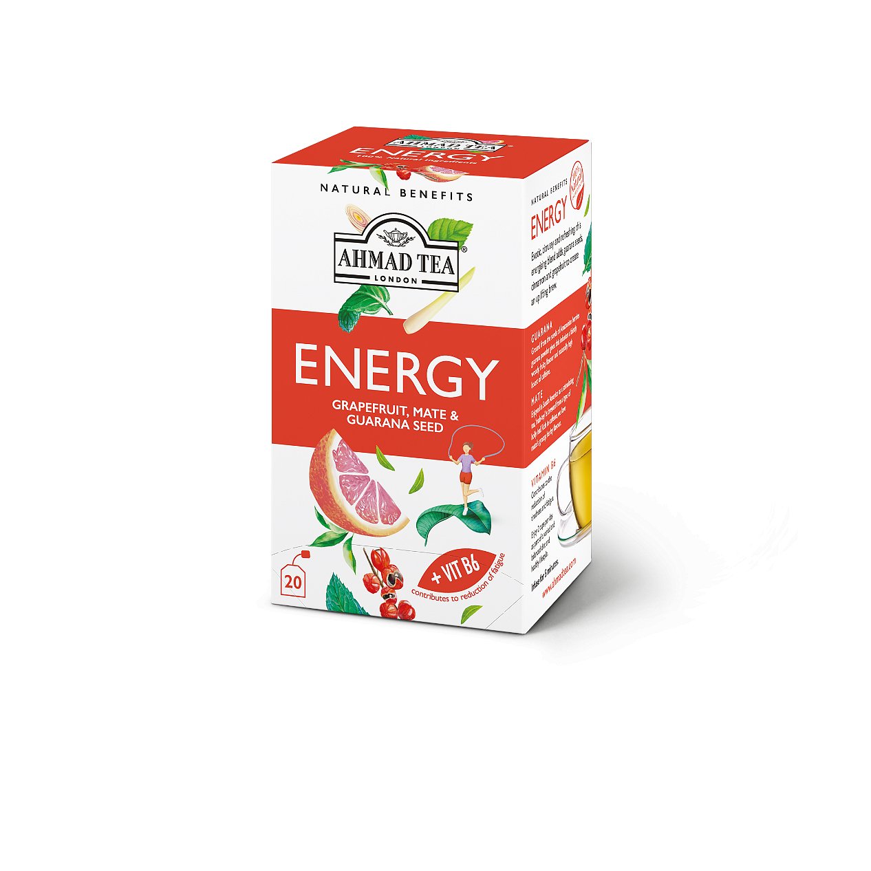 Ahmad Tea Energy porcovaný čaj 20x1,5 g