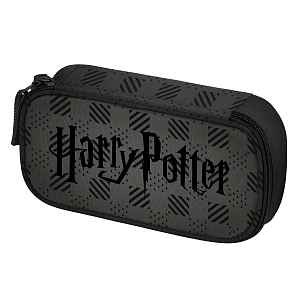 Baagl Školní penál etue Harry Potter Bradavice černý