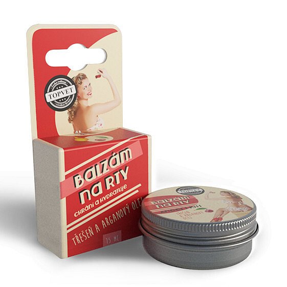 Balzám na rty TŘEŠEŇ A ARGANOVÝ OLEJ 15 ml