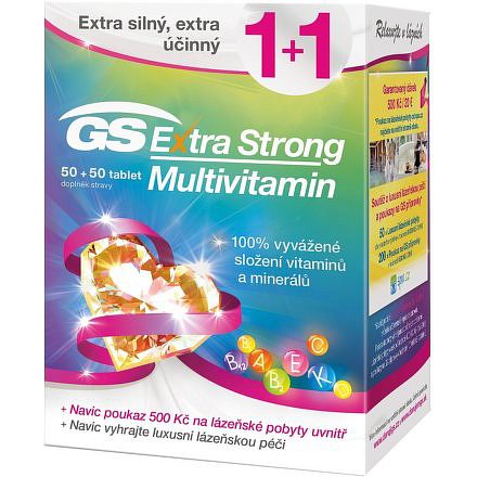 GS Extra Strong Multivitamin tbl.50+50 + dárek